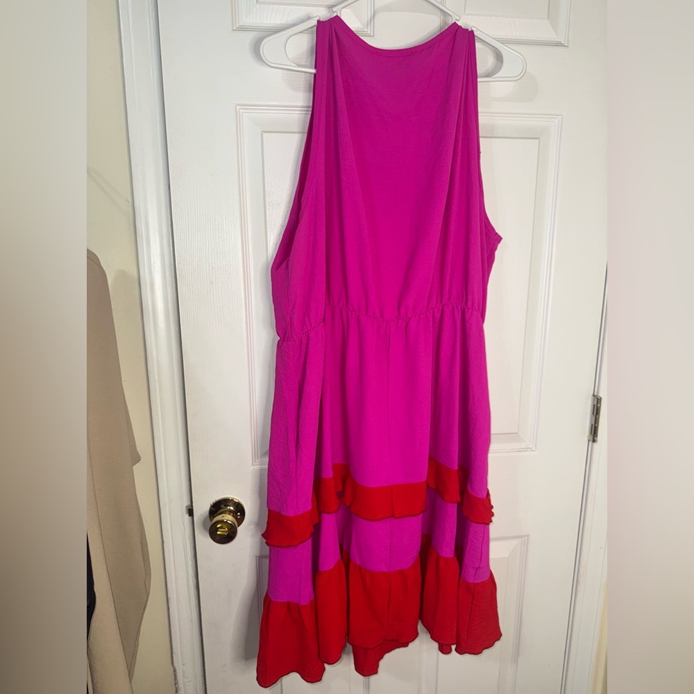 Haptics Ruffle Midi Dress - Picture 7 of 7